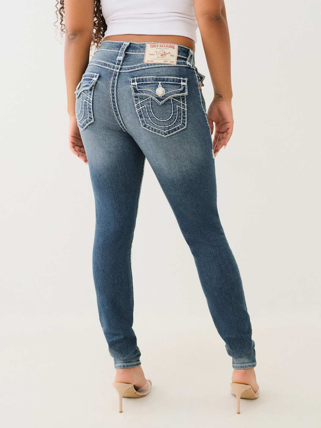 True Religion Jennie Jeans Mr Skinny Super T Valmonte